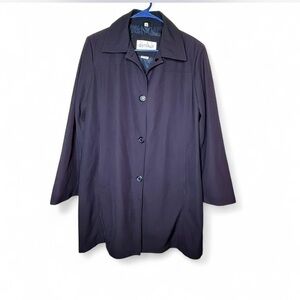Nuage Vintage navy Button-Up Coat
